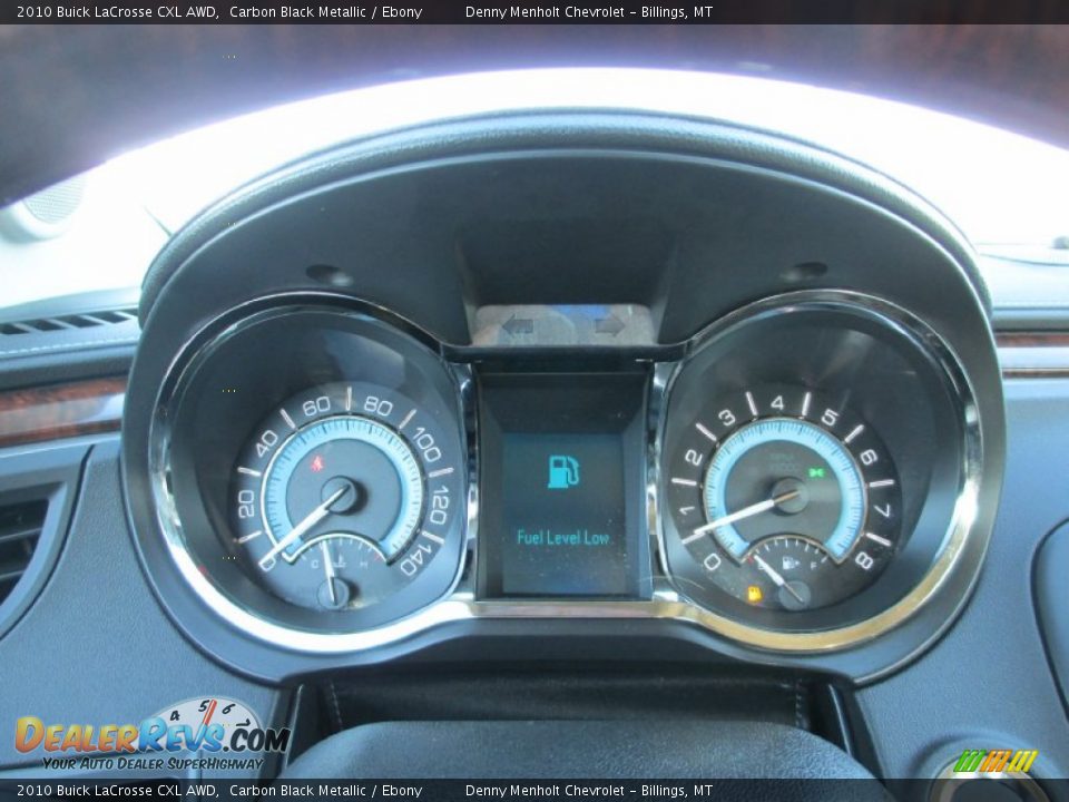 2010 Buick LaCrosse CXL AWD Carbon Black Metallic / Ebony Photo #16