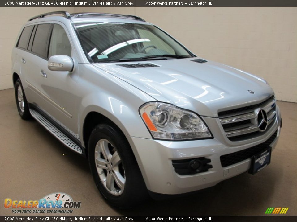 2008 Mercedes-Benz GL 450 4Matic Iridium Silver Metallic / Ash Grey Photo #1