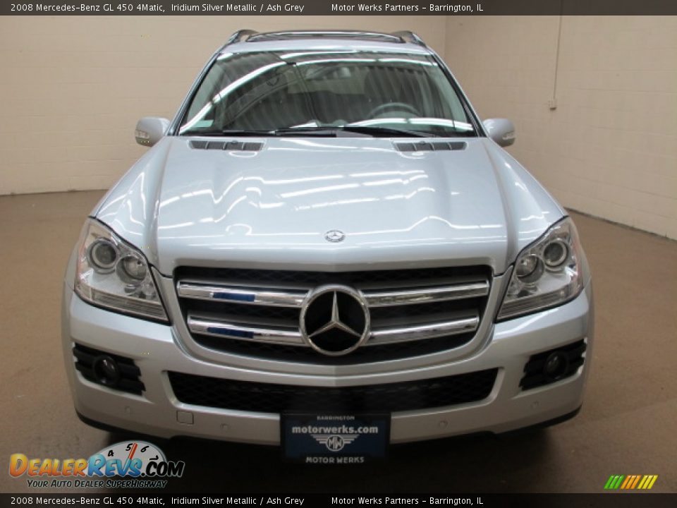 2008 Mercedes-Benz GL 450 4Matic Iridium Silver Metallic / Ash Grey Photo #2