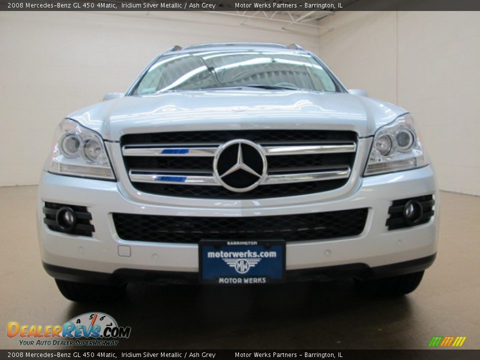 2008 Mercedes-Benz GL 450 4Matic Iridium Silver Metallic / Ash Grey Photo #3