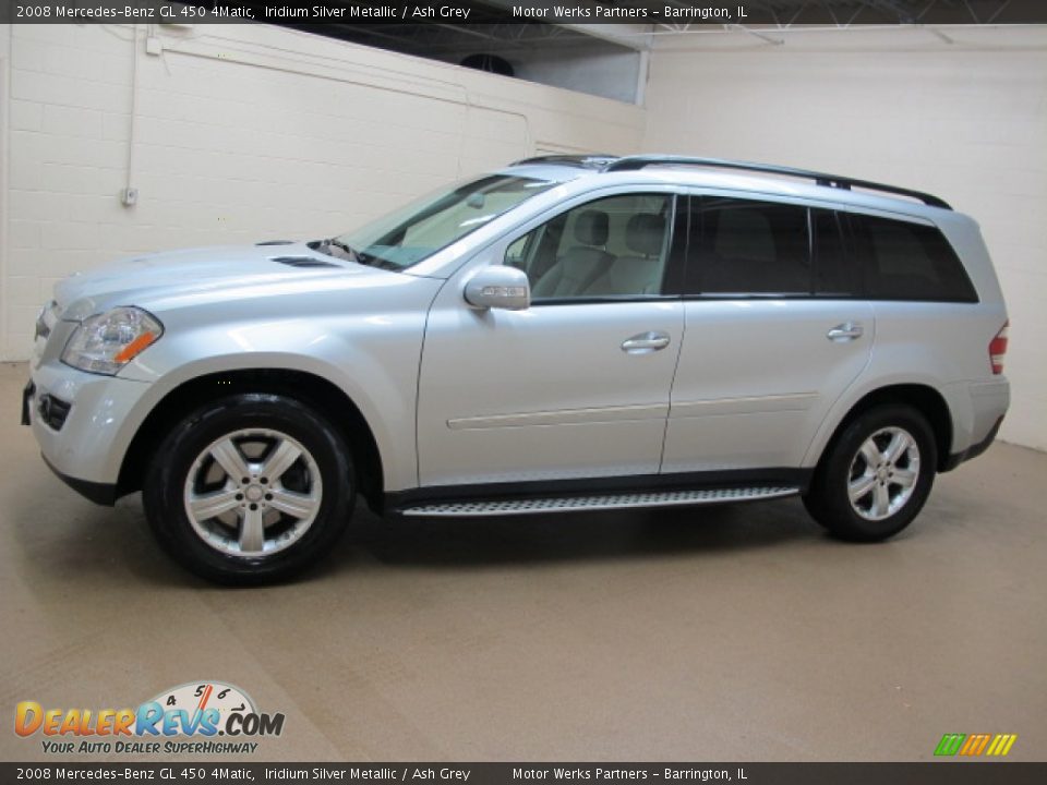 2008 Mercedes-Benz GL 450 4Matic Iridium Silver Metallic / Ash Grey Photo #5