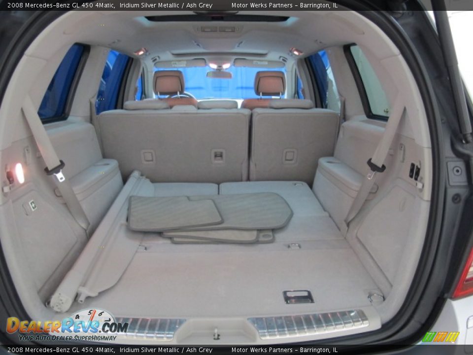 2008 Mercedes-Benz GL 450 4Matic Iridium Silver Metallic / Ash Grey Photo #11