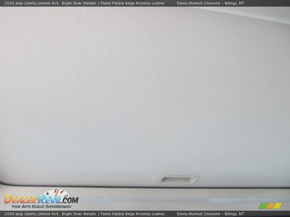 2009 Jeep Liberty Limited 4x4 Bright Silver Metallic / Pastel Pebble Beige Mckinley Leather Photo #12
