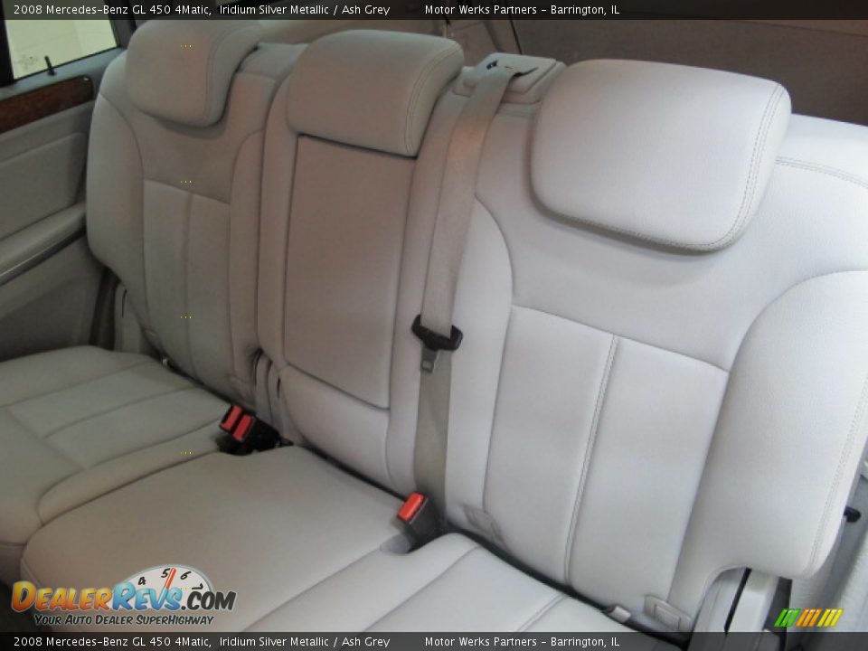 2008 Mercedes-Benz GL 450 4Matic Iridium Silver Metallic / Ash Grey Photo #20