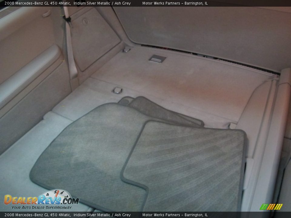 2008 Mercedes-Benz GL 450 4Matic Iridium Silver Metallic / Ash Grey Photo #21