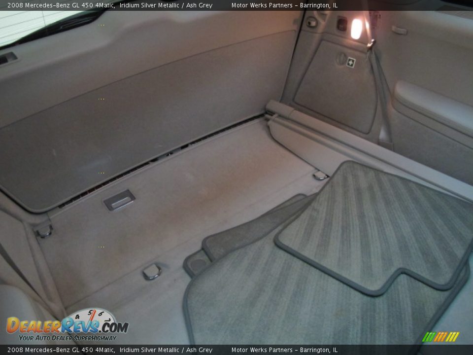 2008 Mercedes-Benz GL 450 4Matic Iridium Silver Metallic / Ash Grey Photo #22