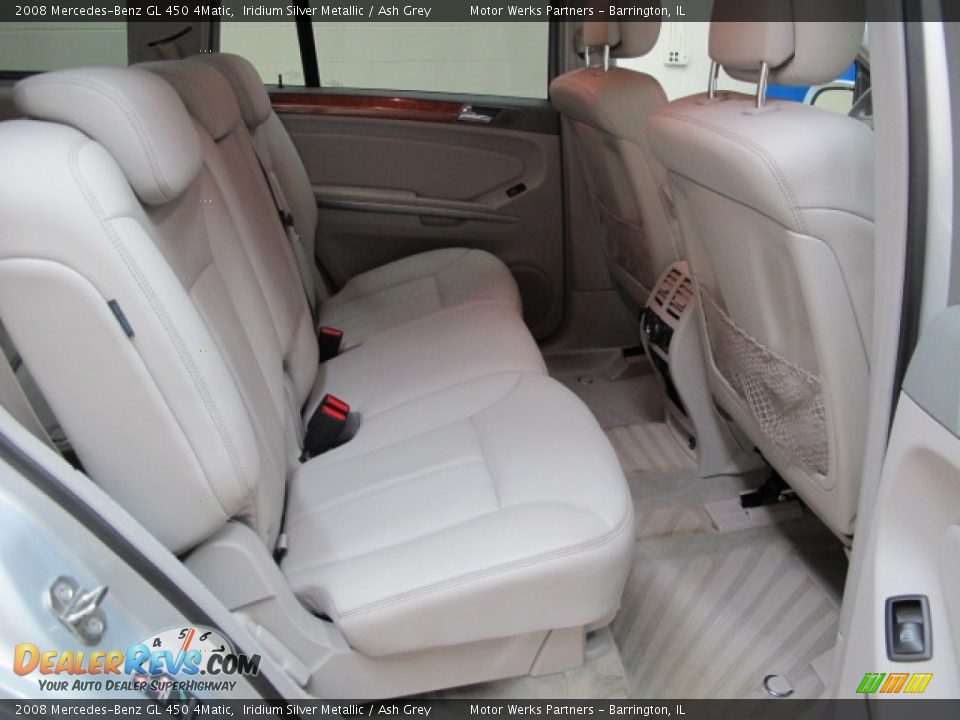 2008 Mercedes-Benz GL 450 4Matic Iridium Silver Metallic / Ash Grey Photo #23