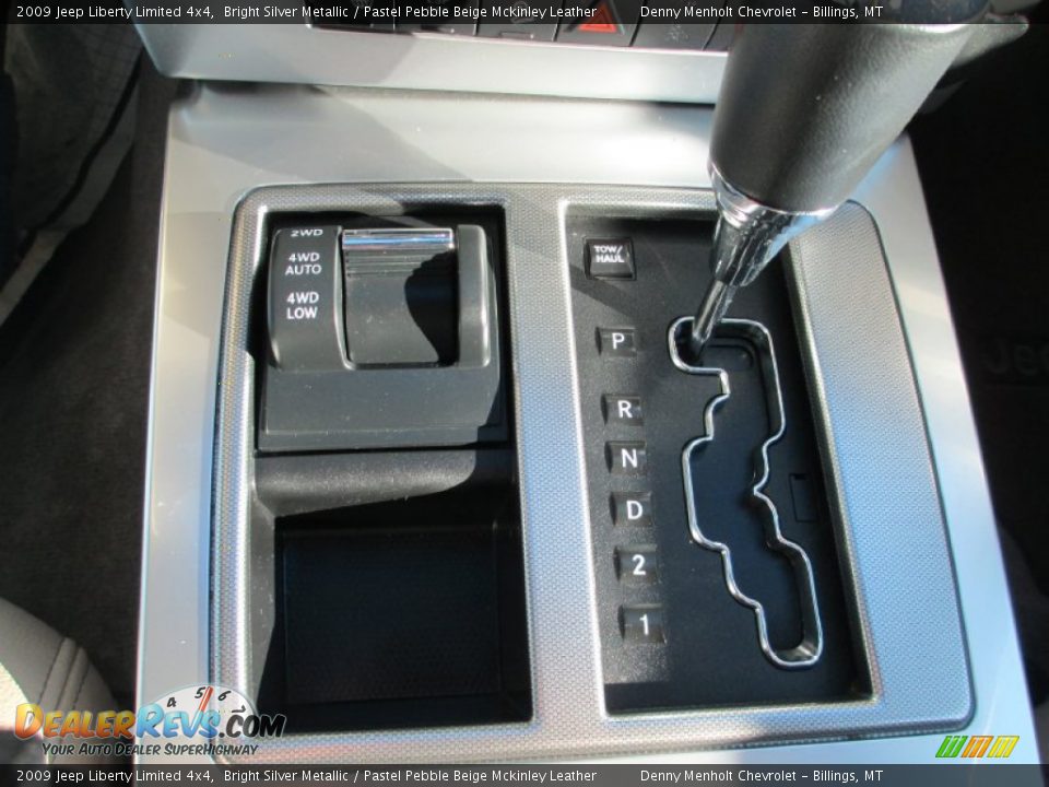 2009 Jeep Liberty Limited 4x4 Bright Silver Metallic / Pastel Pebble Beige Mckinley Leather Photo #19