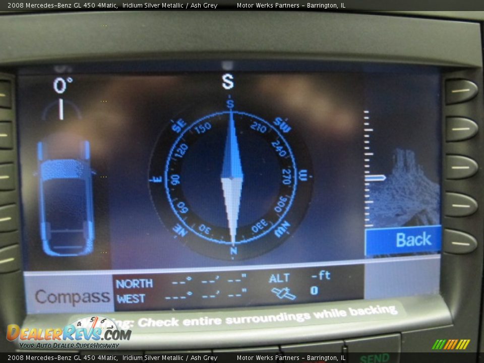 2008 Mercedes-Benz GL 450 4Matic Iridium Silver Metallic / Ash Grey Photo #34