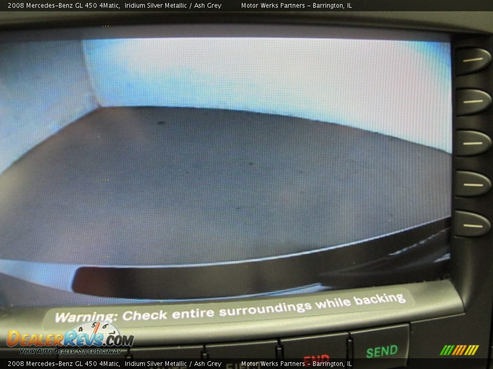 2008 Mercedes-Benz GL 450 4Matic Iridium Silver Metallic / Ash Grey Photo #35