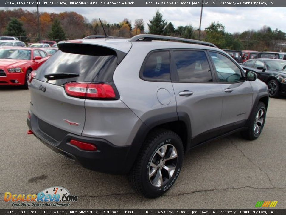 Billet Silver Metallic 2014 Jeep Cherokee Trailhawk 4x4 Photo #6