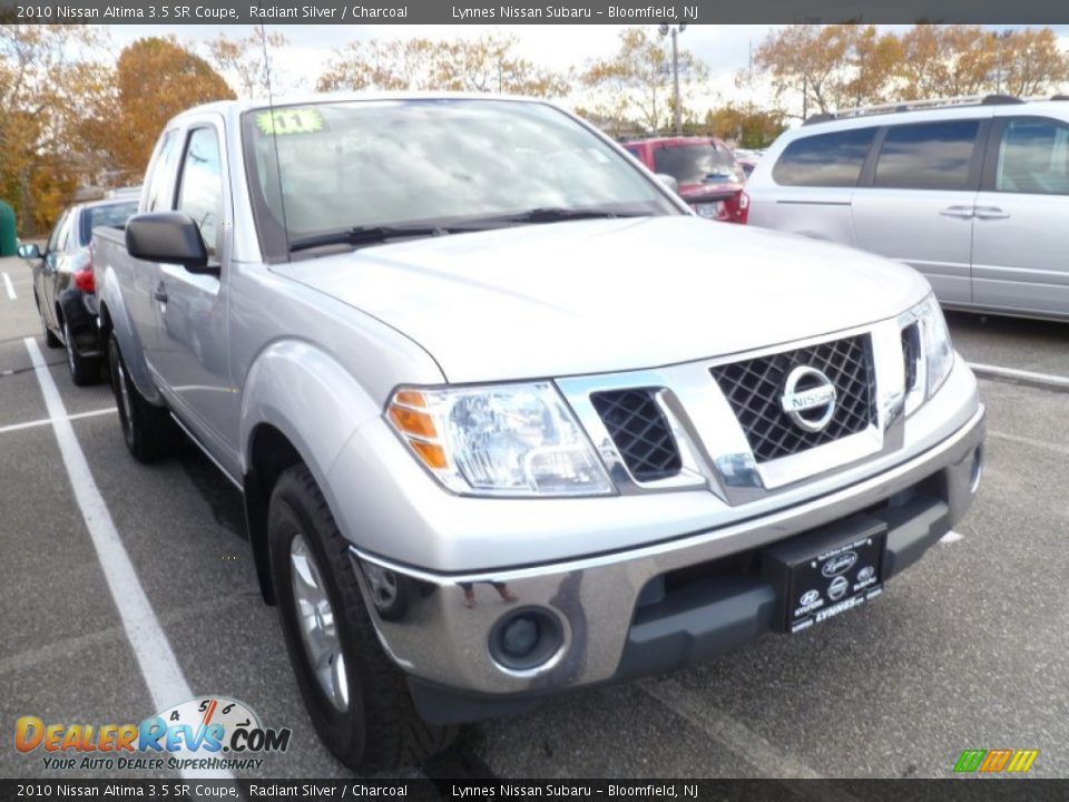 2010 Nissan Altima 3.5 SR Coupe Radiant Silver / Charcoal Photo #1