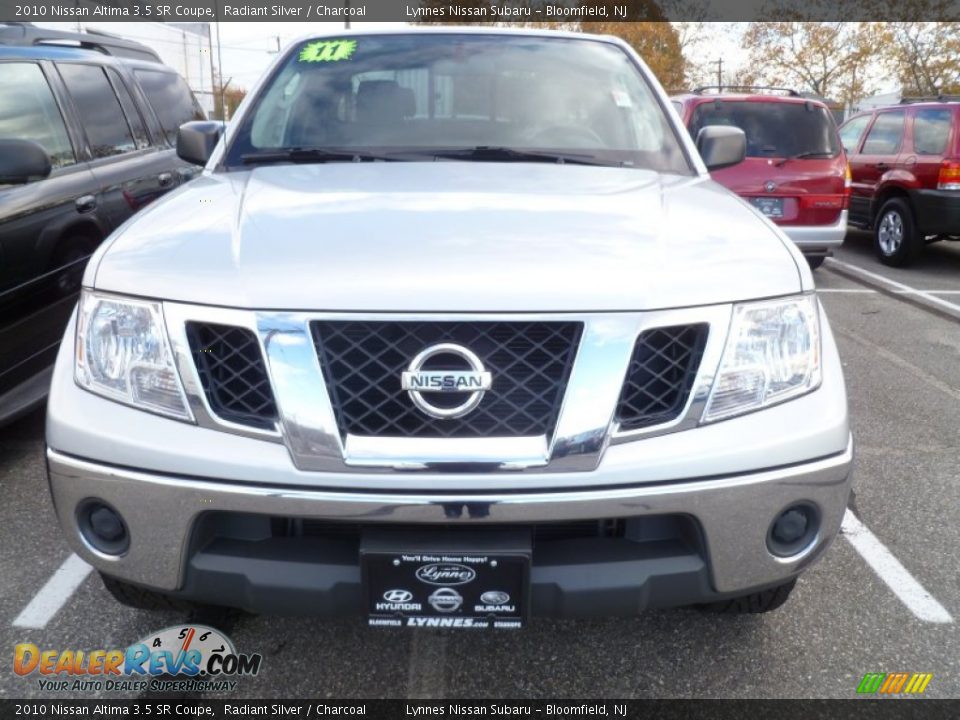 2010 Nissan Altima 3.5 SR Coupe Radiant Silver / Charcoal Photo #2