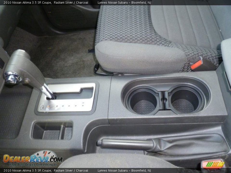 2010 Nissan Altima 3.5 SR Coupe Radiant Silver / Charcoal Photo #9
