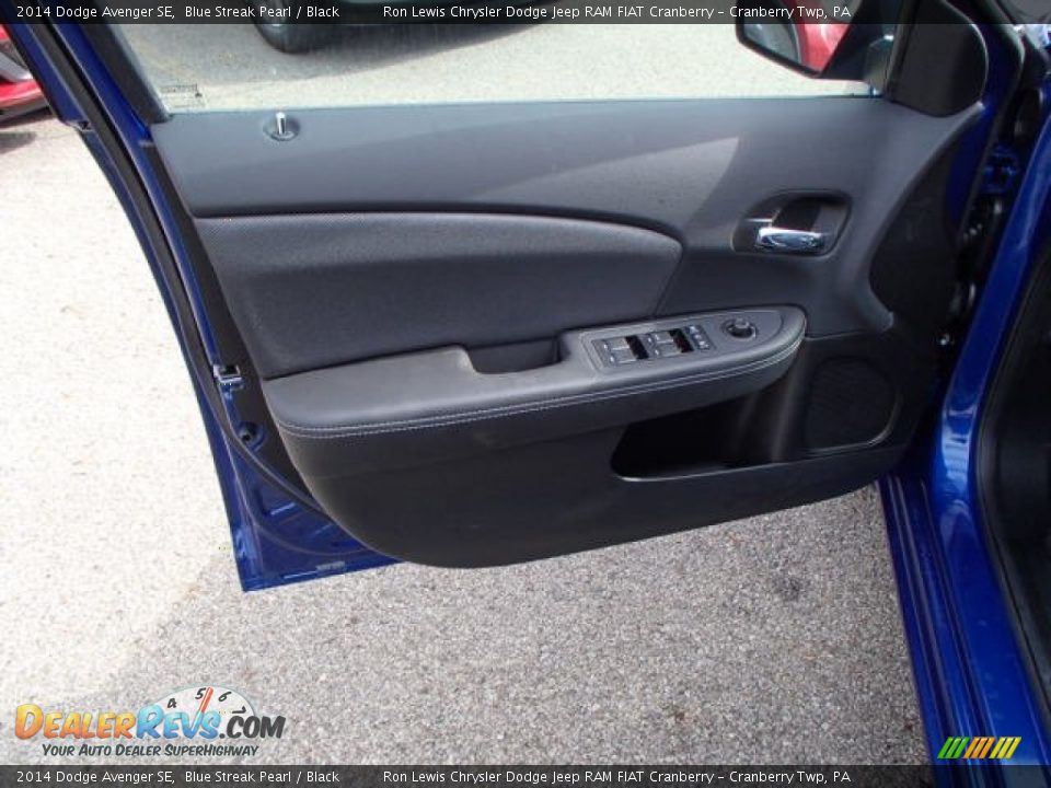 2014 Dodge Avenger SE Blue Streak Pearl / Black Photo #11