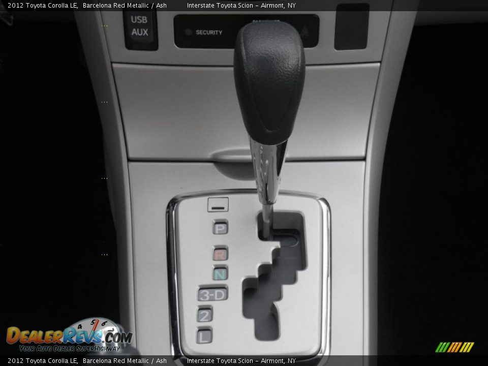 2012 Toyota Corolla LE Barcelona Red Metallic / Ash Photo #16