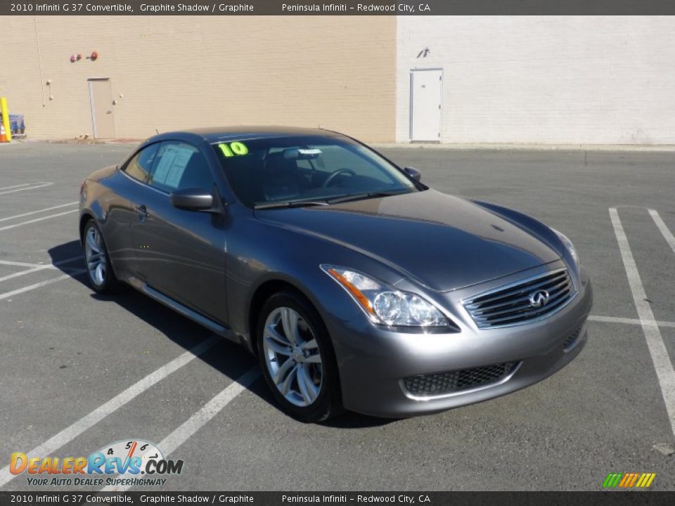 2010 Infiniti G 37 Convertible Graphite Shadow / Graphite Photo #1