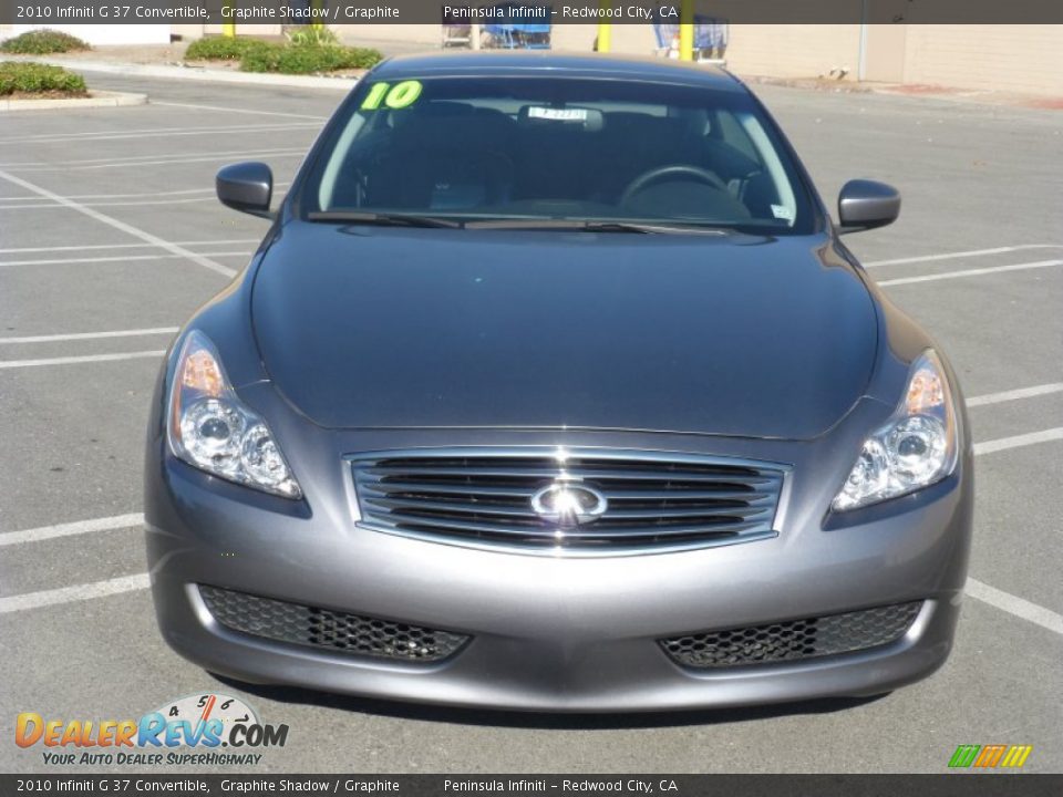 2010 Infiniti G 37 Convertible Graphite Shadow / Graphite Photo #2