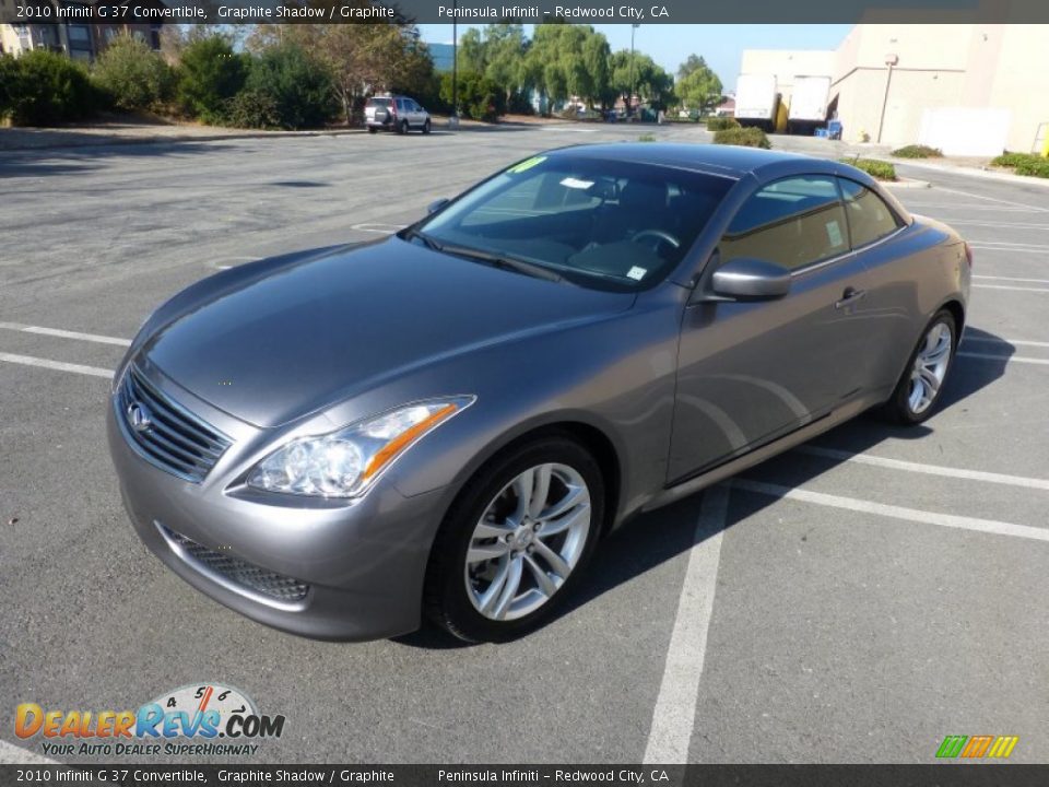 2010 Infiniti G 37 Convertible Graphite Shadow / Graphite Photo #3