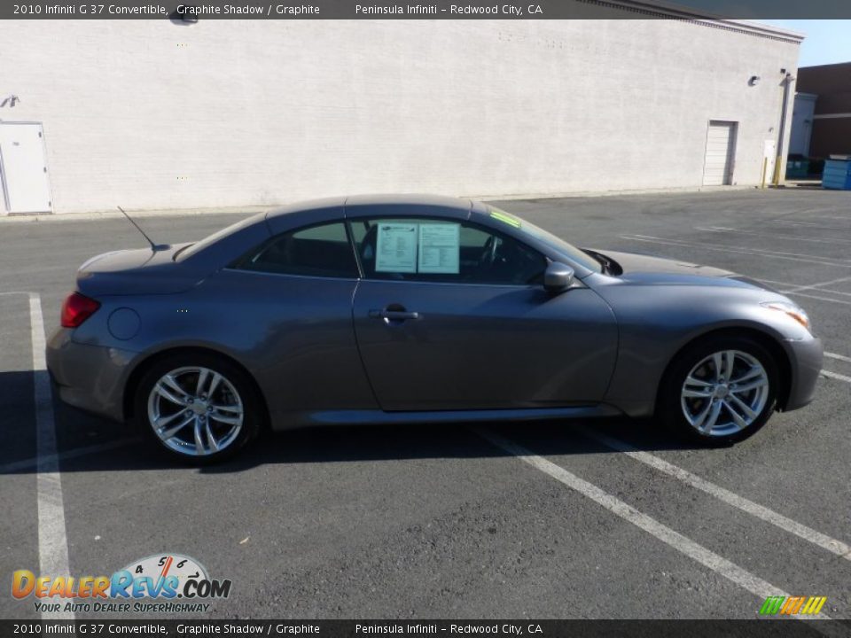 2010 Infiniti G 37 Convertible Graphite Shadow / Graphite Photo #7