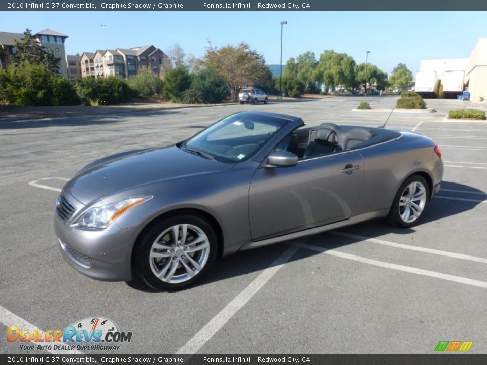 2010 Infiniti G 37 Convertible Graphite Shadow / Graphite Photo #10
