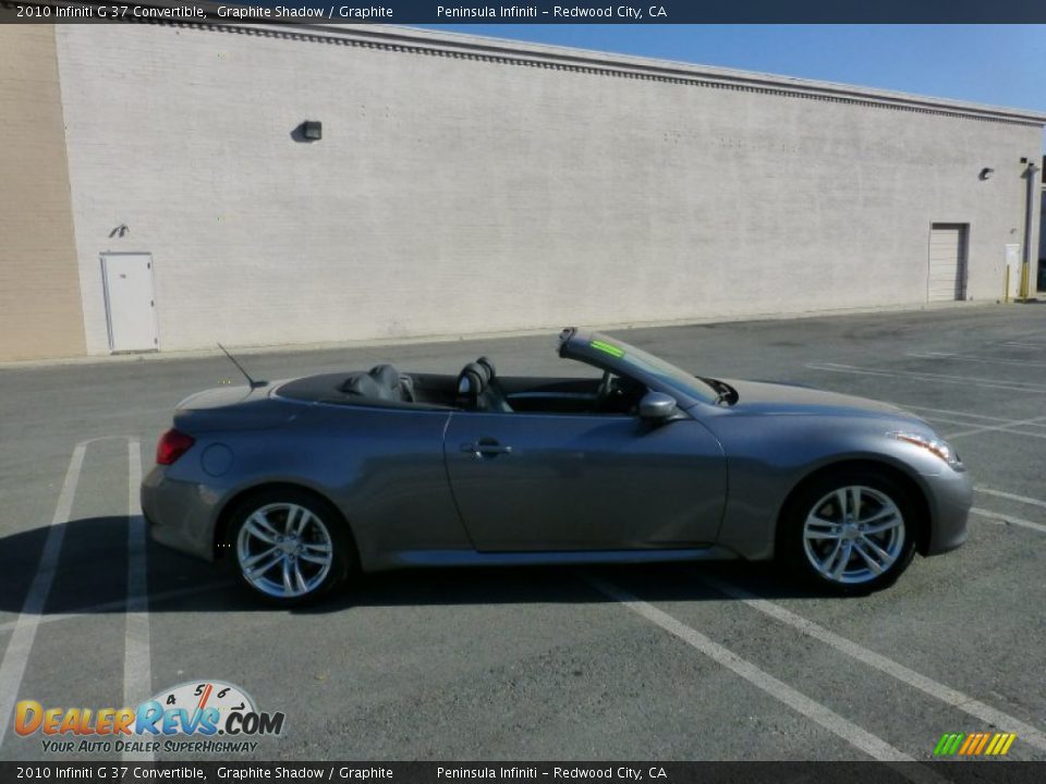 2010 Infiniti G 37 Convertible Graphite Shadow / Graphite Photo #11