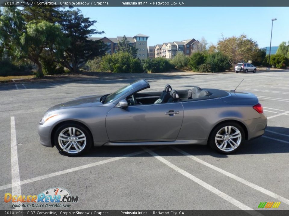 2010 Infiniti G 37 Convertible Graphite Shadow / Graphite Photo #12