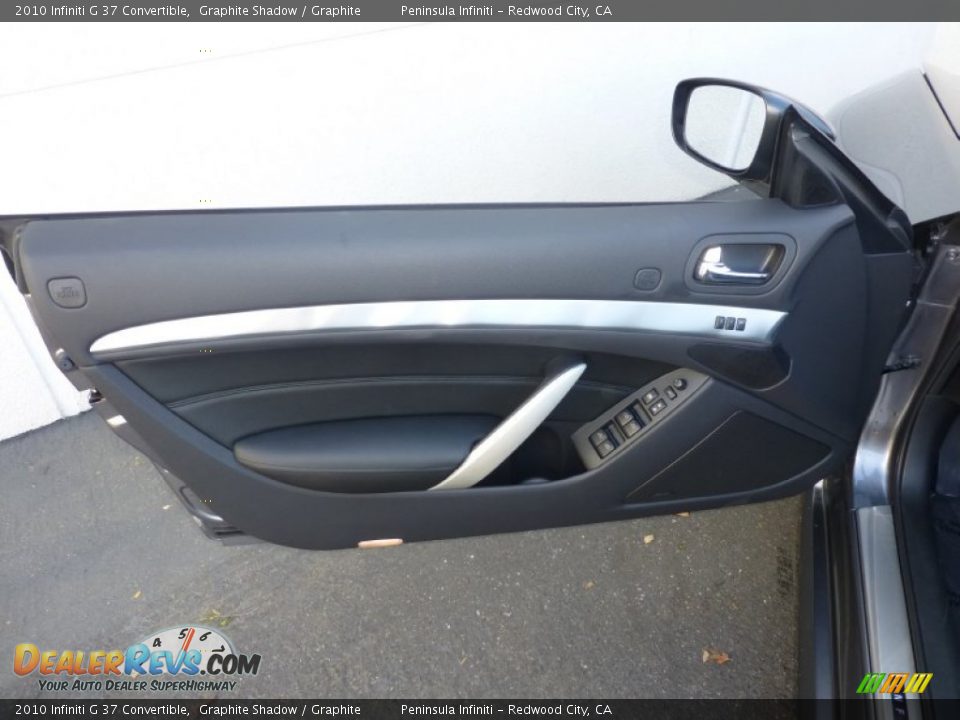 2010 Infiniti G 37 Convertible Graphite Shadow / Graphite Photo #17