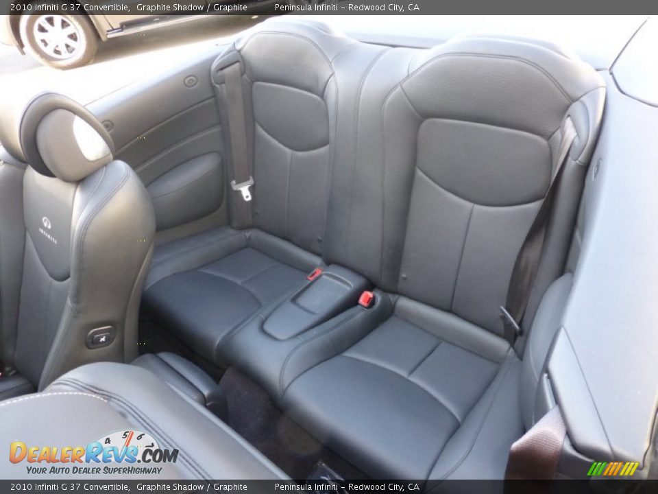 2010 Infiniti G 37 Convertible Graphite Shadow / Graphite Photo #19