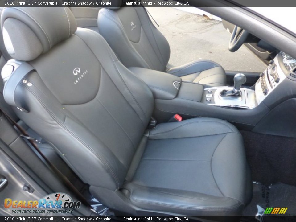 2010 Infiniti G 37 Convertible Graphite Shadow / Graphite Photo #20