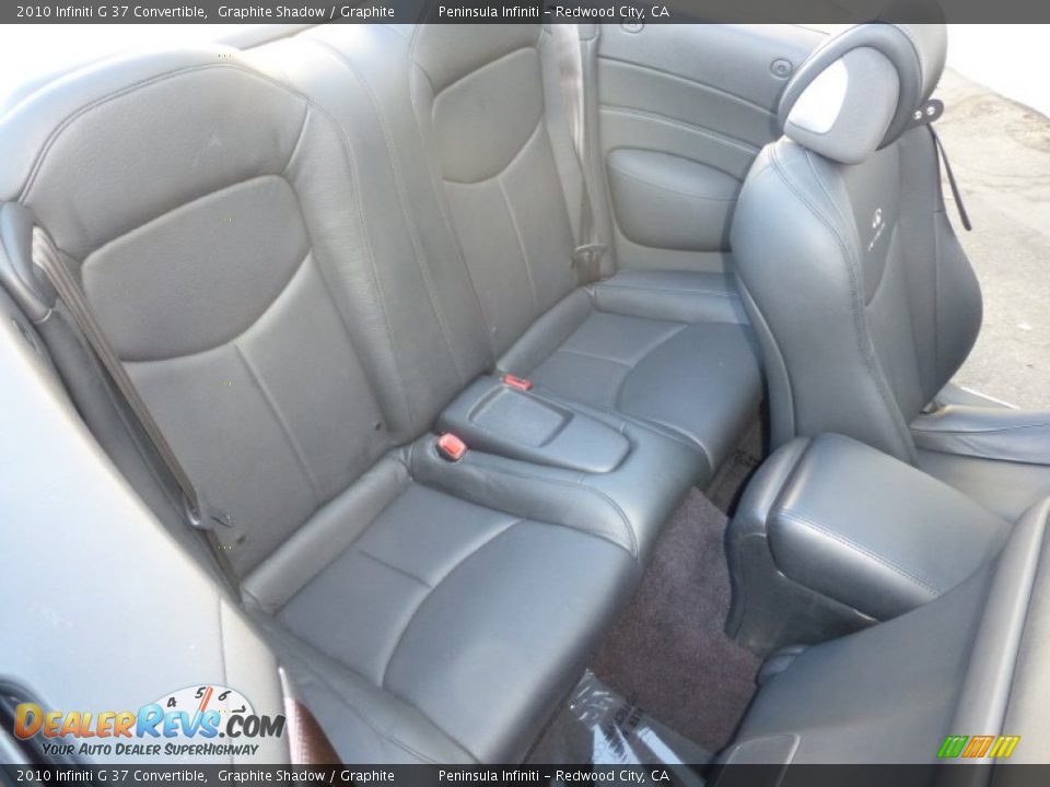 2010 Infiniti G 37 Convertible Graphite Shadow / Graphite Photo #21