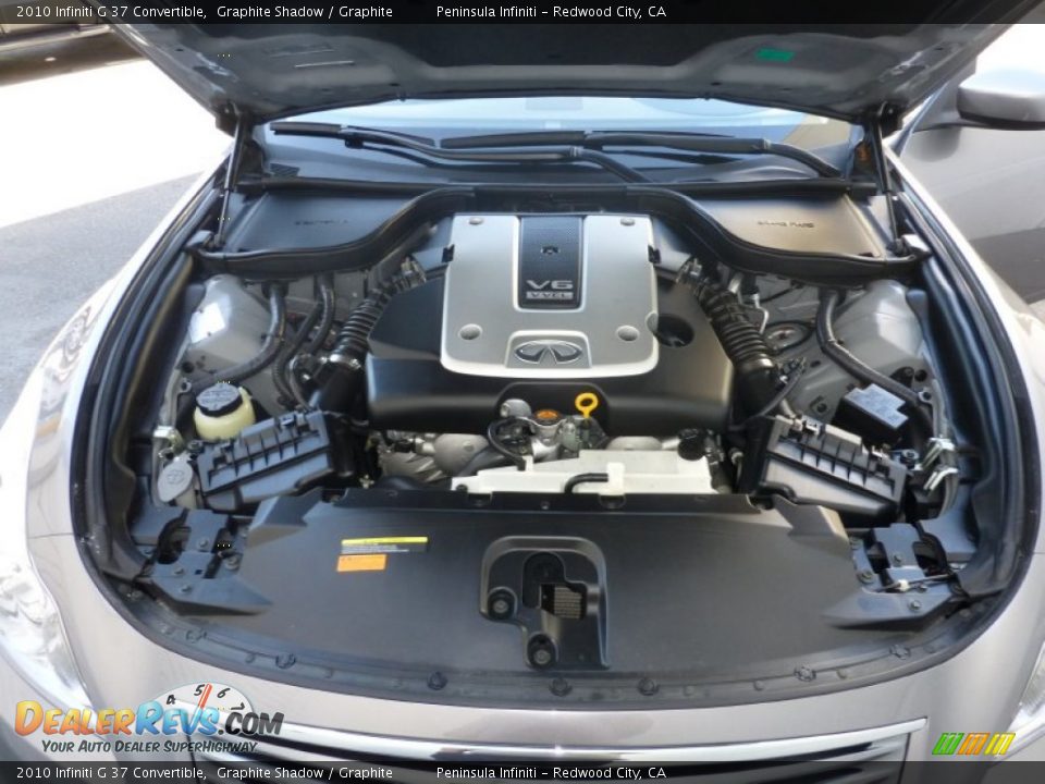 2010 Infiniti G 37 Convertible Graphite Shadow / Graphite Photo #22