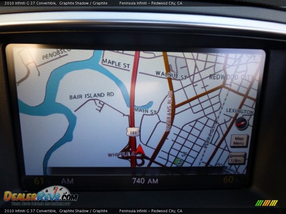 2010 Infiniti G 37 Convertible Graphite Shadow / Graphite Photo #24