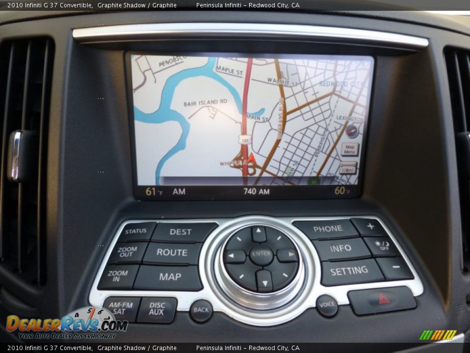 2010 Infiniti G 37 Convertible Graphite Shadow / Graphite Photo #25
