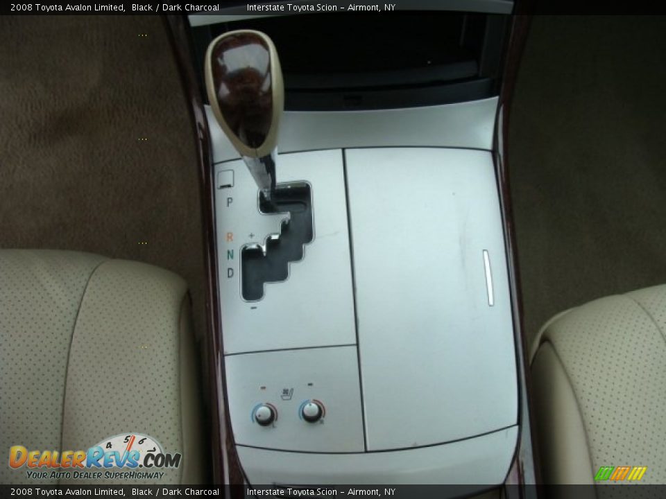 2008 Toyota Avalon Limited Black / Dark Charcoal Photo #17