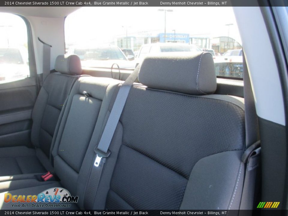2014 Chevrolet Silverado 1500 LT Crew Cab 4x4 Blue Granite Metallic / Jet Black Photo #8