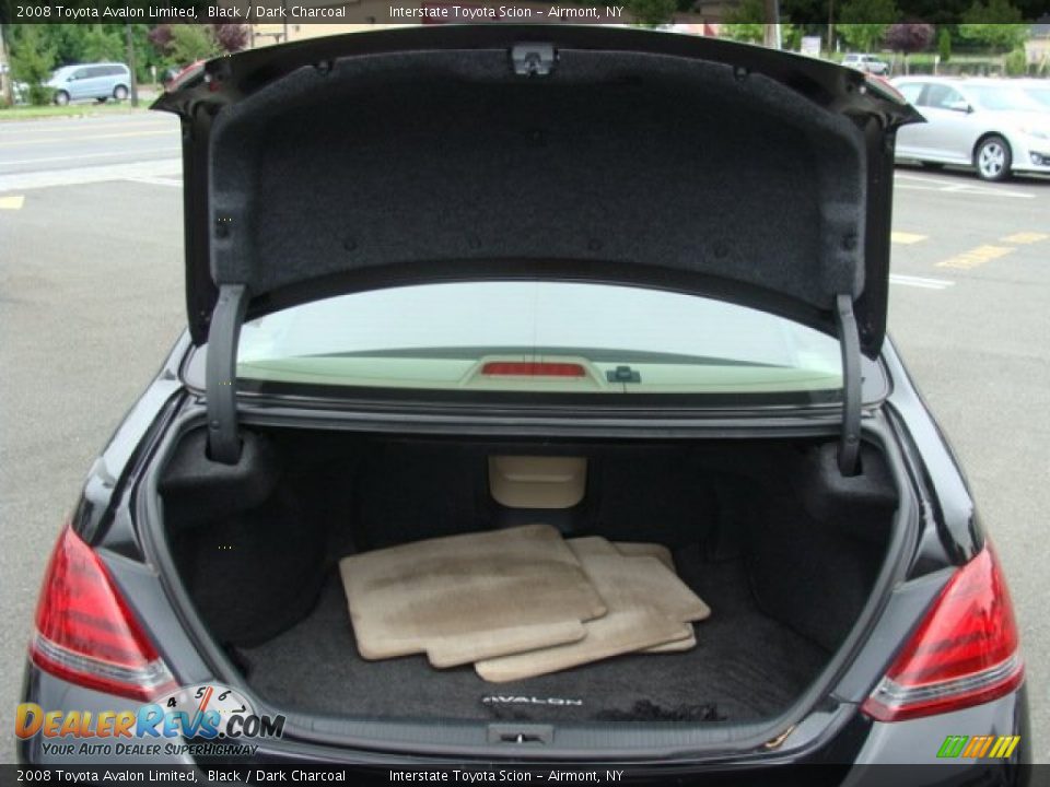 2008 Toyota Avalon Limited Black / Dark Charcoal Photo #19