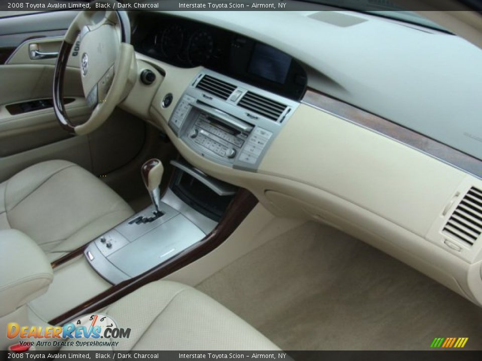 2008 Toyota Avalon Limited Black / Dark Charcoal Photo #22