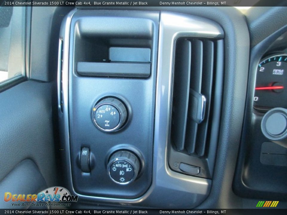 2014 Chevrolet Silverado 1500 LT Crew Cab 4x4 Blue Granite Metallic / Jet Black Photo #12