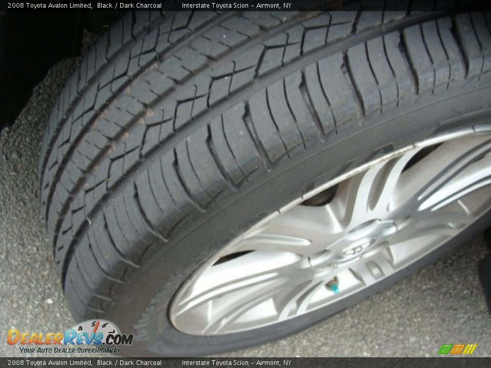 2008 Toyota Avalon Limited Black / Dark Charcoal Photo #25
