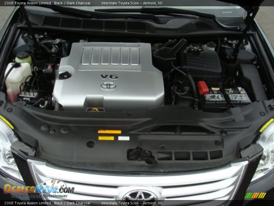 2008 Toyota Avalon Limited Black / Dark Charcoal Photo #26