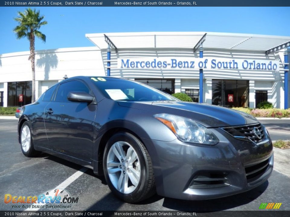 2010 Nissan Altima 2.5 S Coupe Dark Slate / Charcoal Photo #1