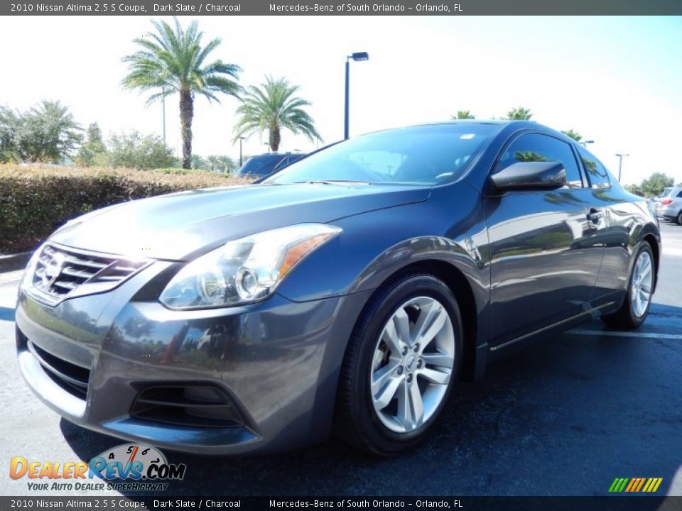 2010 Nissan Altima 2.5 S Coupe Dark Slate / Charcoal Photo #3