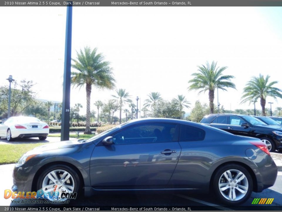 2010 Nissan Altima 2.5 S Coupe Dark Slate / Charcoal Photo #4