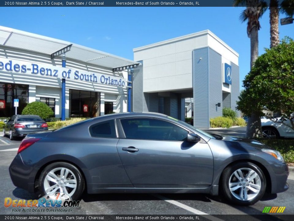 2010 Nissan Altima 2.5 S Coupe Dark Slate / Charcoal Photo #8