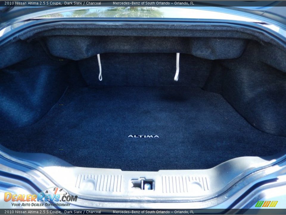 2010 Nissan Altima 2.5 S Coupe Dark Slate / Charcoal Photo #11