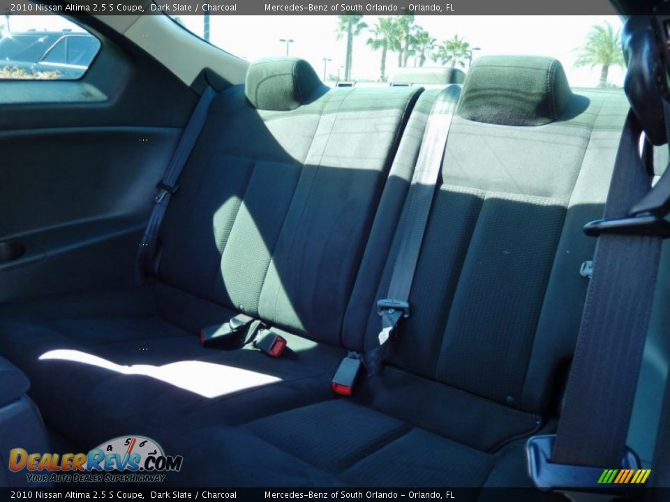 2010 Nissan Altima 2.5 S Coupe Dark Slate / Charcoal Photo #16