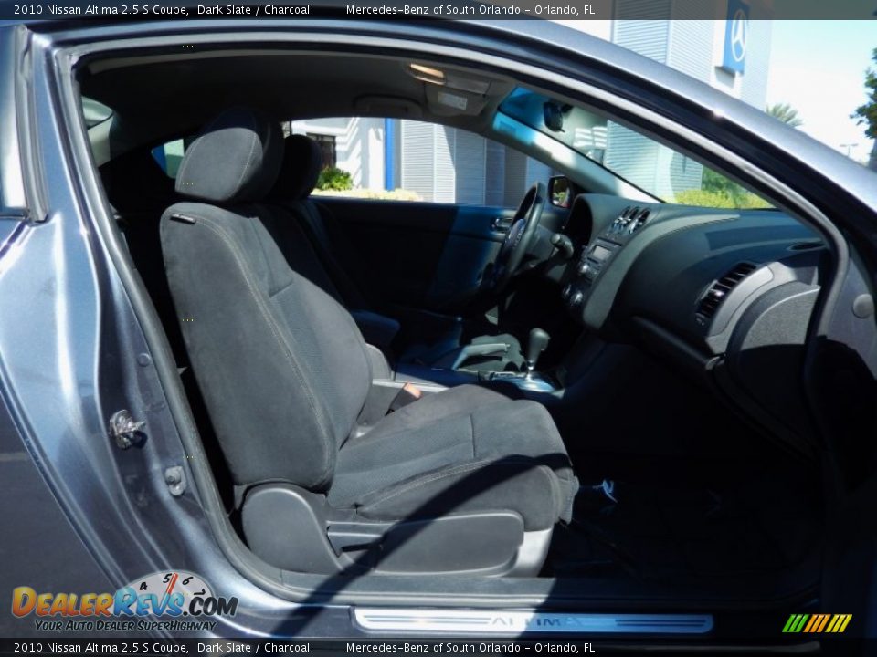2010 Nissan Altima 2.5 S Coupe Dark Slate / Charcoal Photo #17
