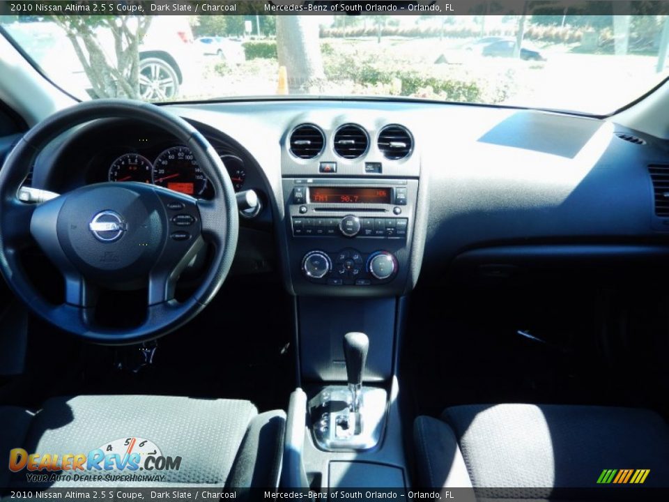 2010 Nissan Altima 2.5 S Coupe Dark Slate / Charcoal Photo #19