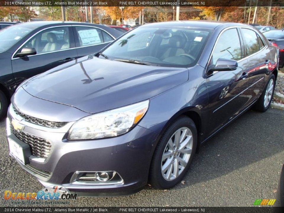 2014 Chevrolet Malibu LTZ Atlantis Blue Metallic / Jet Black Photo #1